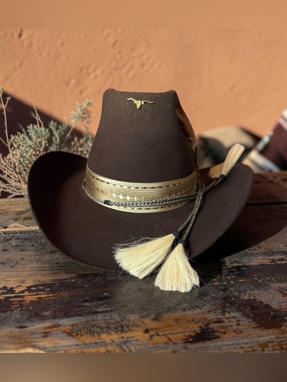 VINTAGE MASTER HATTERS OF TEXAS WESTERN FELT HAT – AUTHENTIC WESTERN TRAILS